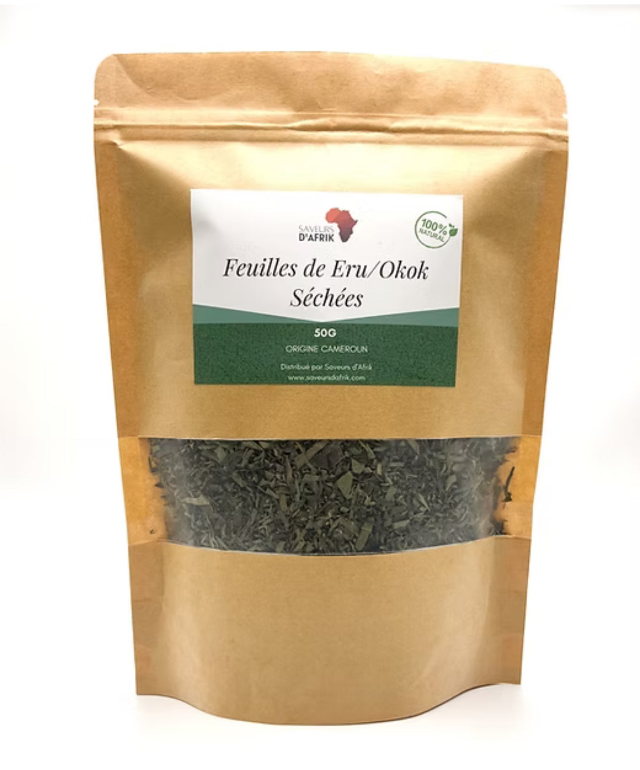 Feuilles d'Okok séchées